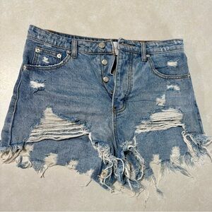 Blush Boutique Nashville High-Waisted Shorts- M